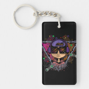 Gamer Boy Keychain