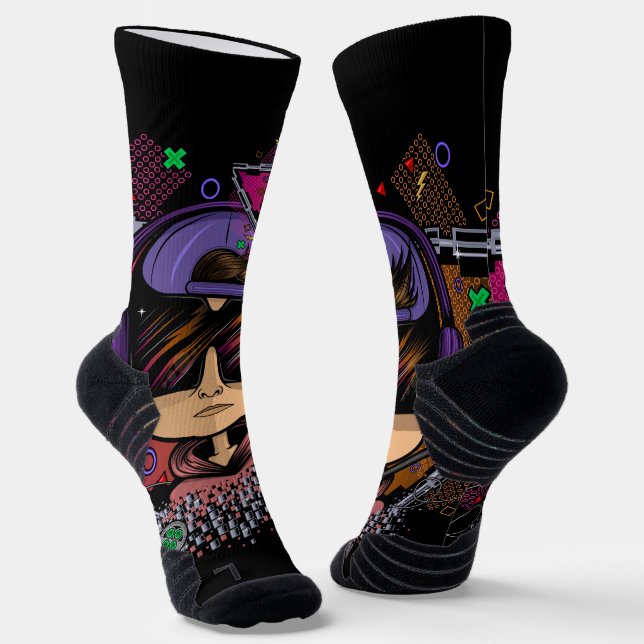Gamer Boy Socks (Angled)