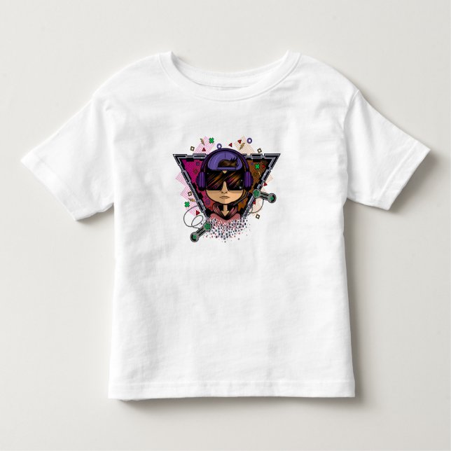 Gamer Boy Toddler T-shirt (Front)