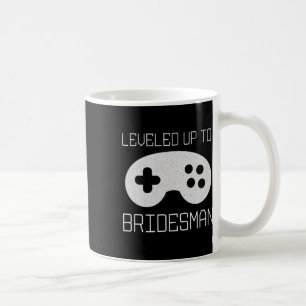 Gamer Bridesman Leveled Up Achievement Meme Coffee Mug