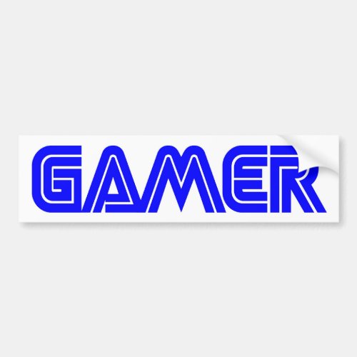 Gamer Bumper Sticker