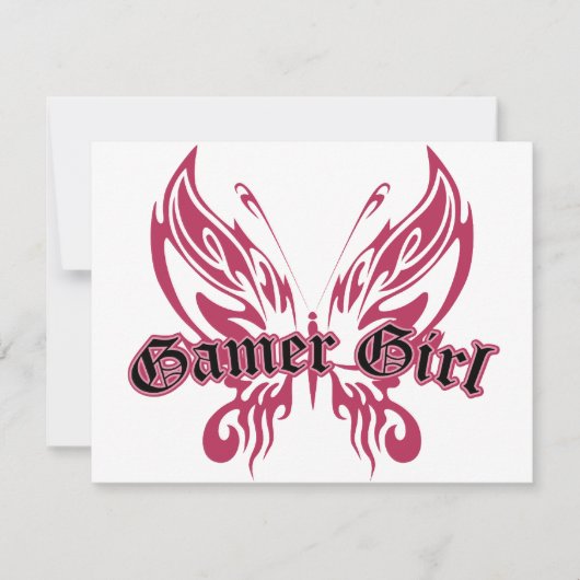 Gamer Butterfly (Front)