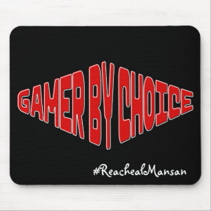 Gamer By choice Cool Mousepad for gamers