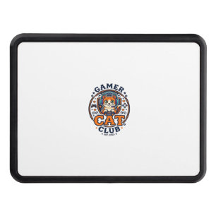 Gamer Cat Cat Mom Gift Idea - Gamer Cat Club_1 Hitch Cover