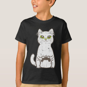 Gamer Cat Video Game Controller Cute Gaming Geek G T-Shirt