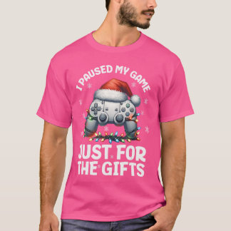Gamer Christmas Gaming Xmas Video Games Boys Chris T-Shirt