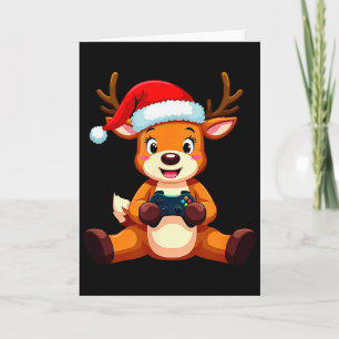 Gamer Christmas Pajamas Kids Boys Youth Christmas Card