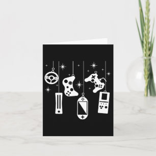 Gamer Christmas Video Game Controller Xmas Gaming Card
