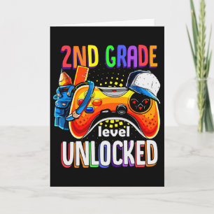 Gamer Ck To School Gamepad 2nd Second Grade Level Card
