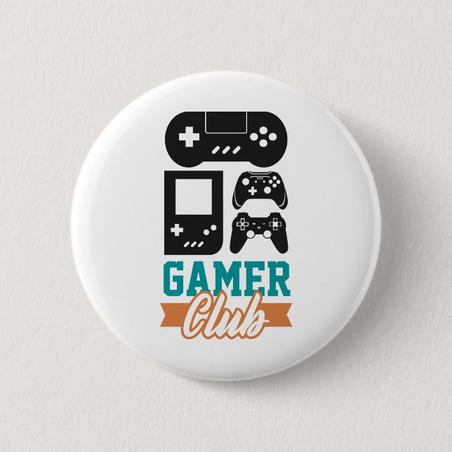 Gamer Club Button (Front)