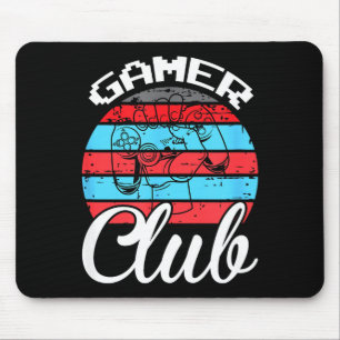 Gamer Club Funny Gaming Quotes Gift For Players  Mouse Pad