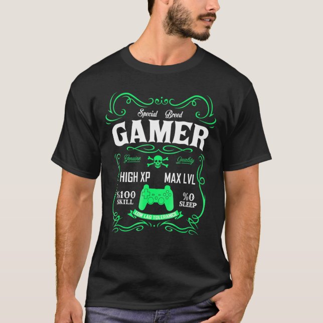 Gamer Composition T-Shirt (Front)