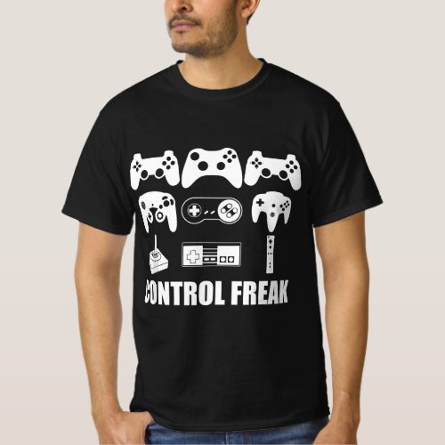 Gamer Control Freak T_Shirt