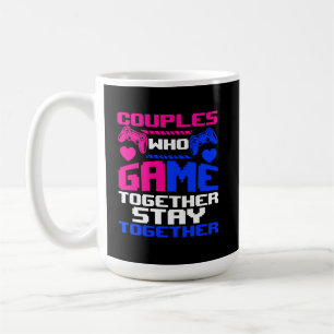 Gamer Couples Video Gaming Gift Coffee Mug