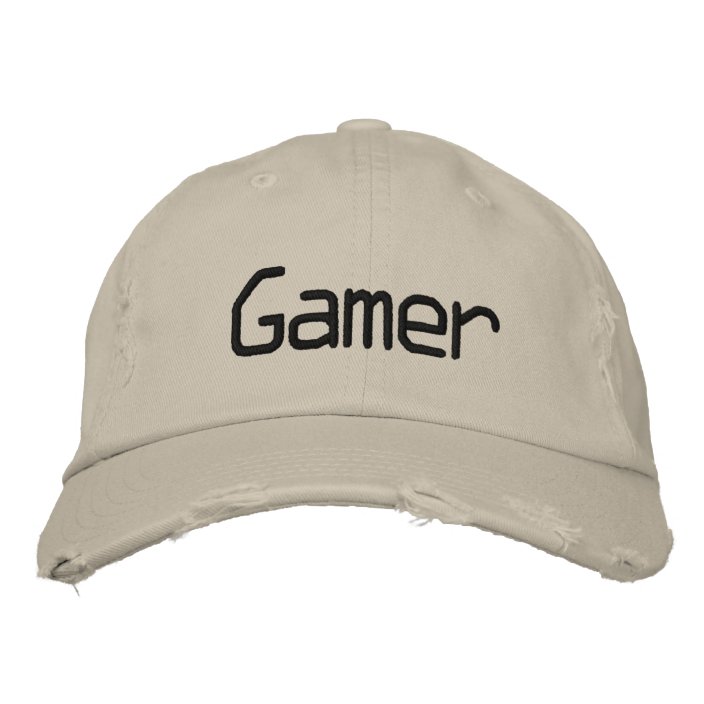 gamer baseball hat