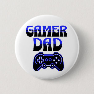 Gamer Dad Button