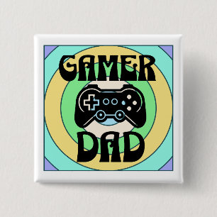 Gamer Dad Button