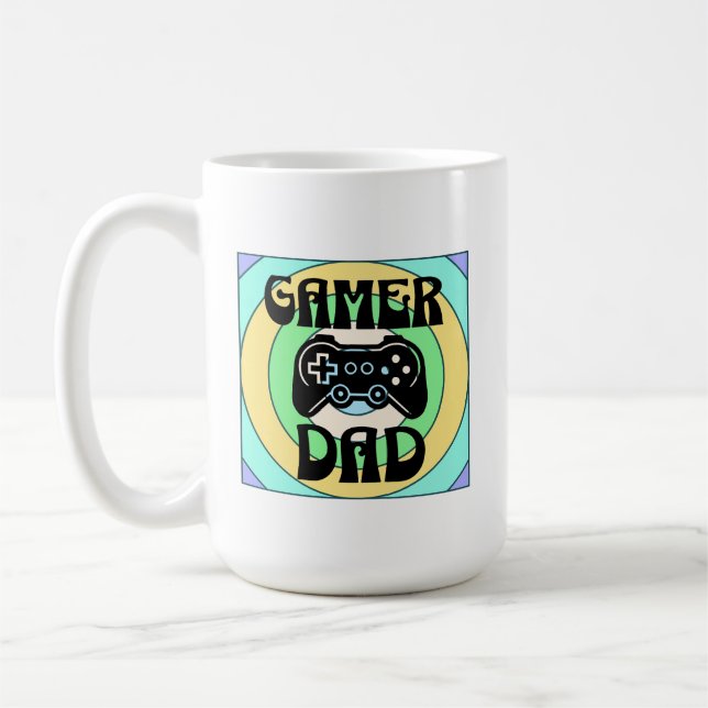 Gamer Dad Coffee Mug (Left)