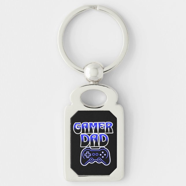 Gamer Dad Keychain (Front)