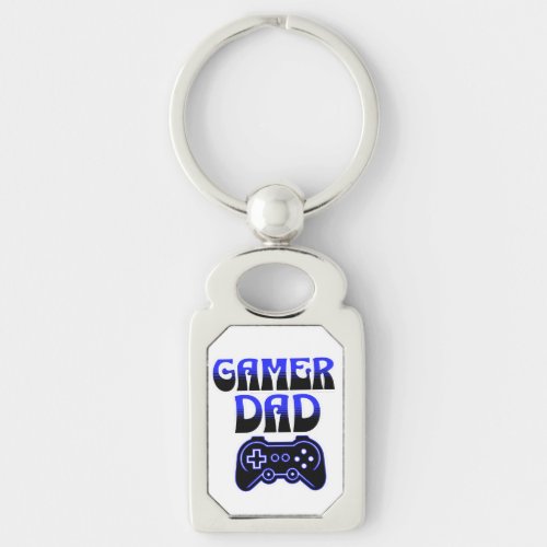 Gamer Dad Keychain