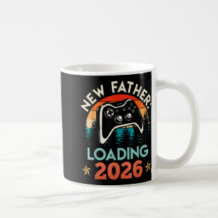 Gamer Dad New Father Loading 2026 Funny Future Dad Coffee Mug