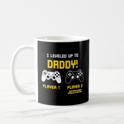 Gamer Dad Player Gaming Console Gender Reveal RPG  Coffee Mug