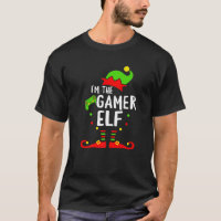 Gamer Elf Family Matching Christmas Xmas Video Gam