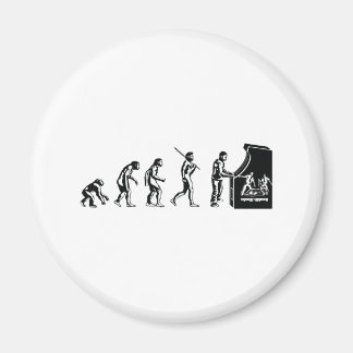 Gamer Evolution - Game Video Games Arcade Geek Magnet