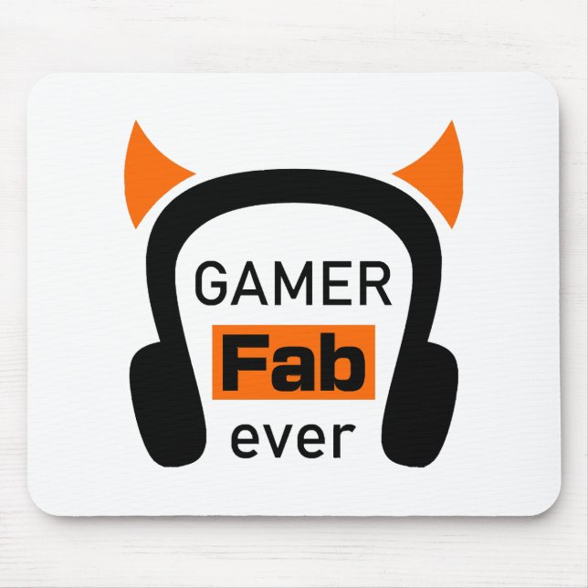 gamer fab-ever mouse pad (Front)