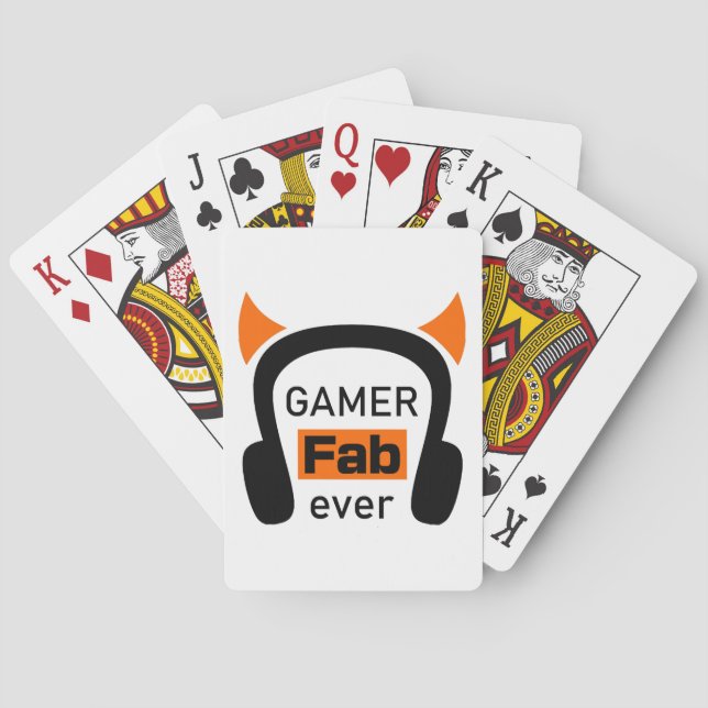 gamer fab-ever poker cards (Back)
