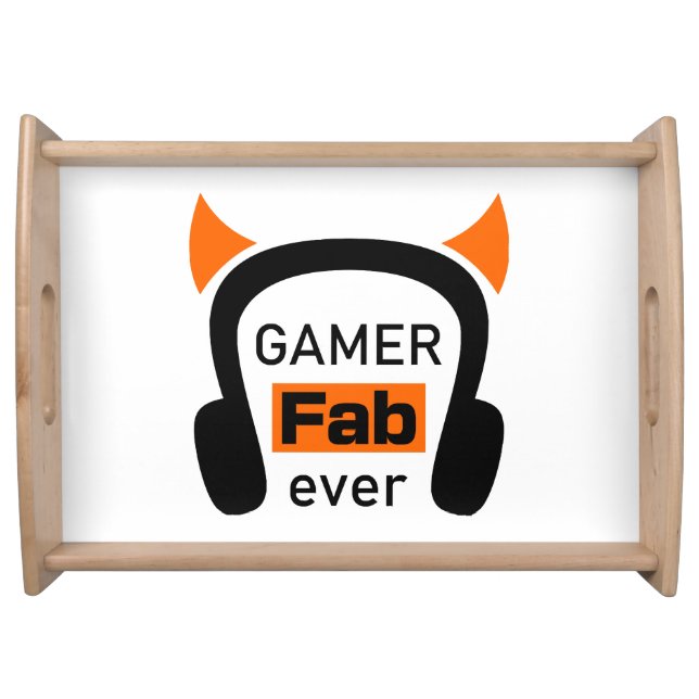 gamer fab-ever serving tray (Front)