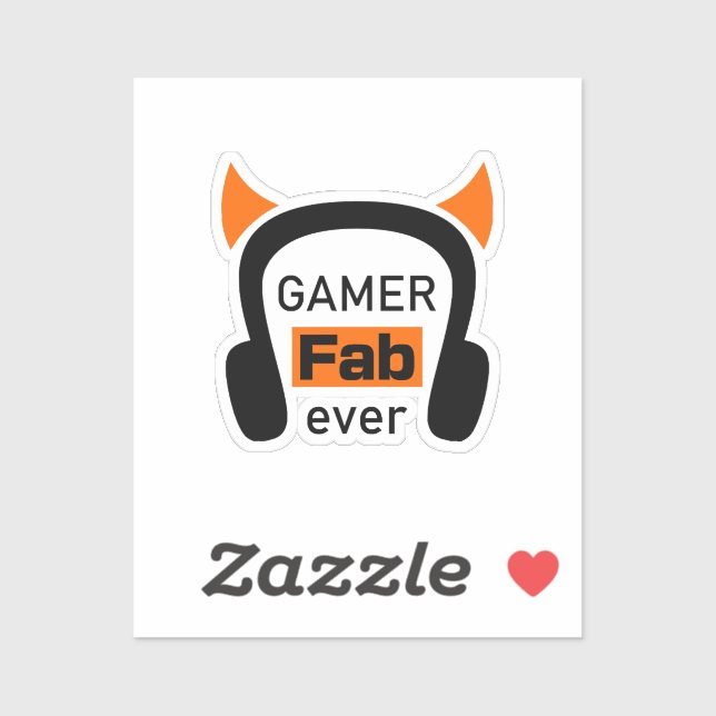 gamer fab-ever sticker (Sheet)