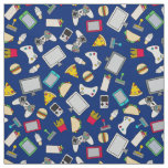 Gamer Fast Food Gaming Snacks Kids Pattern Fabric