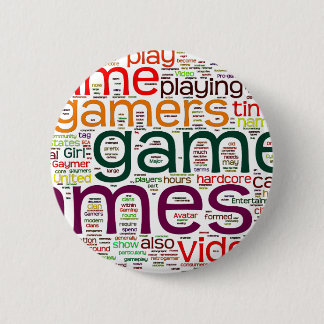 Gamer for all pinback button
