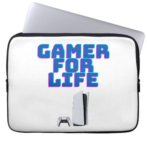 Gamer For Life Laptop Sleeve