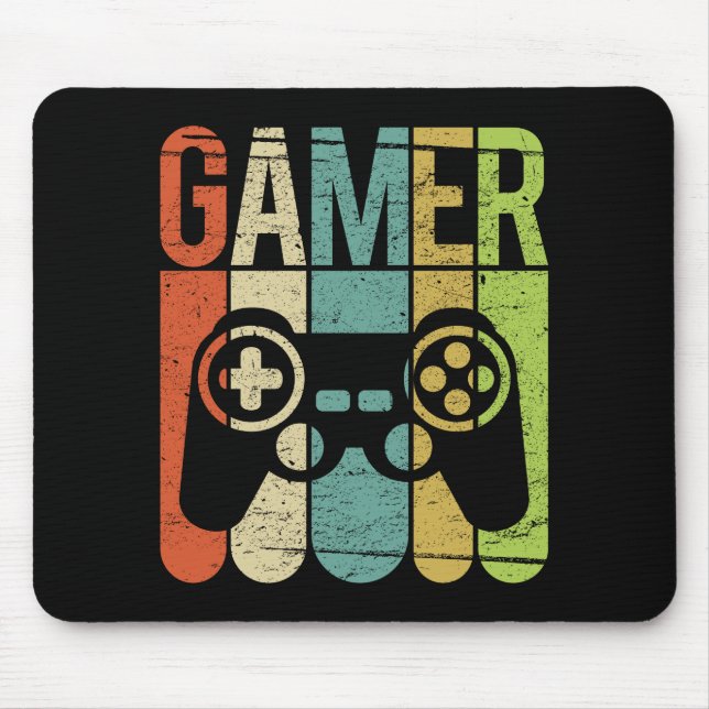 Gamer Game Controller Mouse Pad (Front)