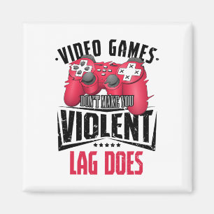 Gamer Gamer Video Games Controller Computer Gaming Magnet
