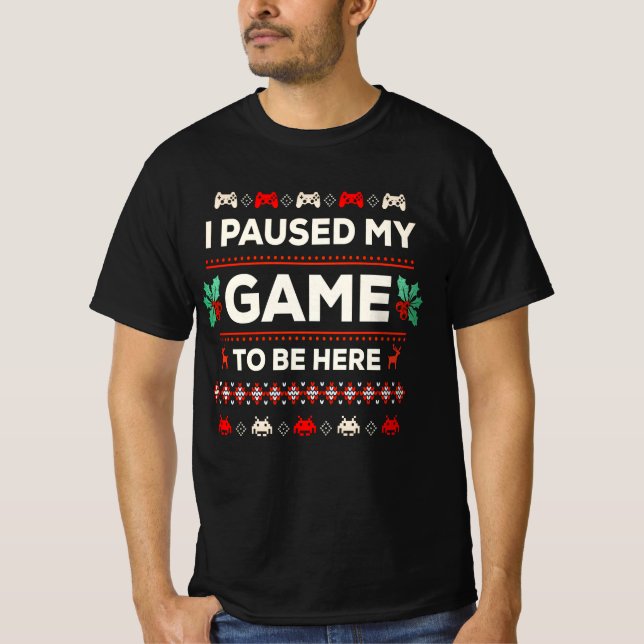 Gamer Gaming Christmas Sweater Gift gaming (Front)