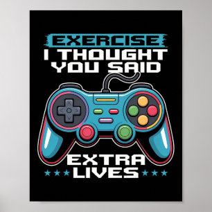 Gamer Gaming Controller Video Game 1 Poster