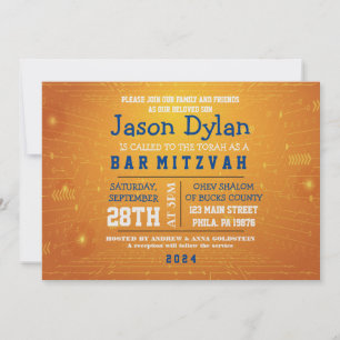 GAMER GAMING DIGITAL Bar Mitzvah Invitation