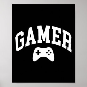 Gamer Gaming Game Funny Graphic  Poster
