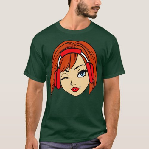 Gamer Gaming Girl T_Shirt