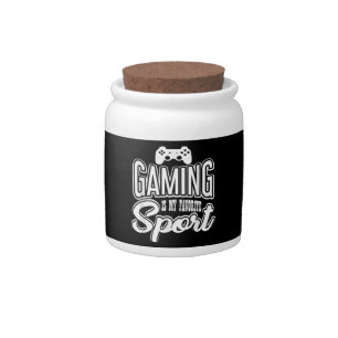 Gamer - Gaming Is My Favorite Sport Candy Jar