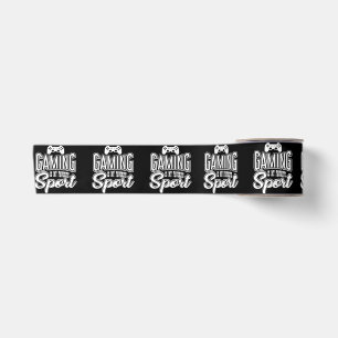 Gamer - Gaming Is My Favorite Sport Satin Ribbon