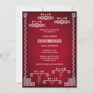Gamer Geek Wedding Invitation
