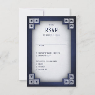 Gamer Geek Wedding RSVP Card