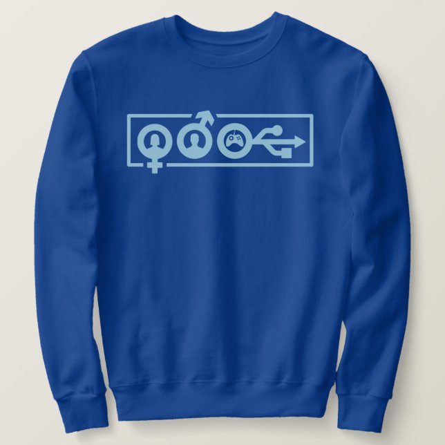 Gamer Gender Sweatshirt (Design Front)