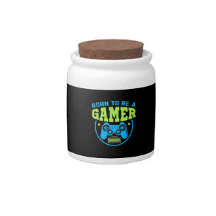 Gamer Gift Born To Be A Gamer Candy Jar