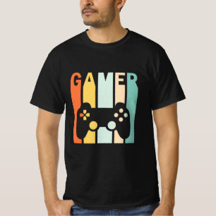 Gamer Gift   Gamer Retro Vintage T-Shirt