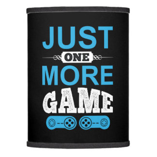 Gamer Gift Just One More Game Lamp Shade